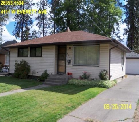 Property Photo: 4111 W Everett WA 99205