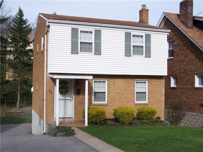 Property Photo:  829 Vallevista Ave  PA 15234 