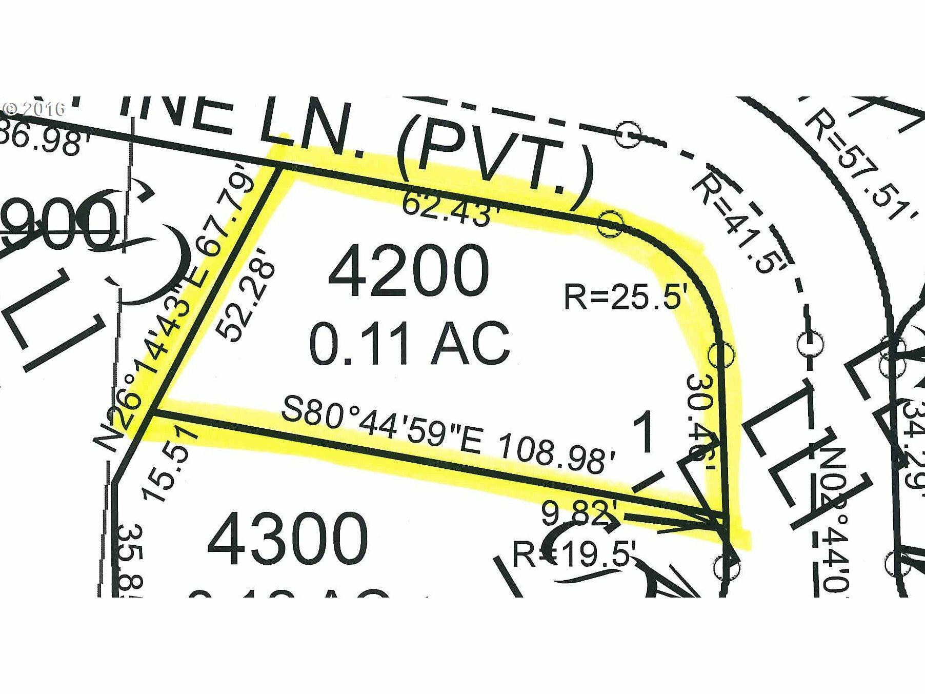 Property Photo: Fox Pine Ln Lot 1 OR 97405