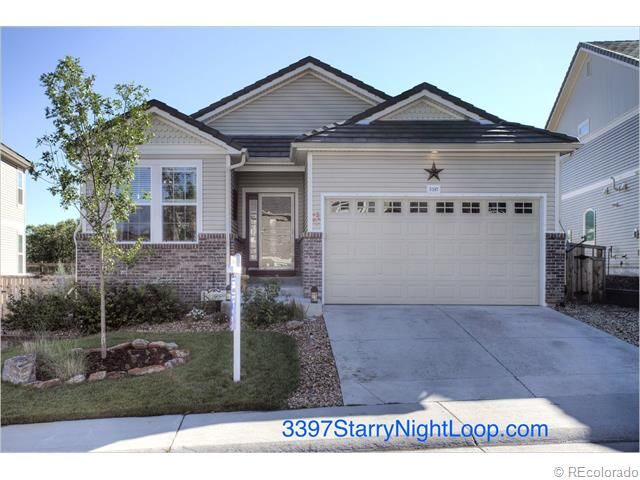 Property Photo: 3397 Starry Night Loop CO 80109