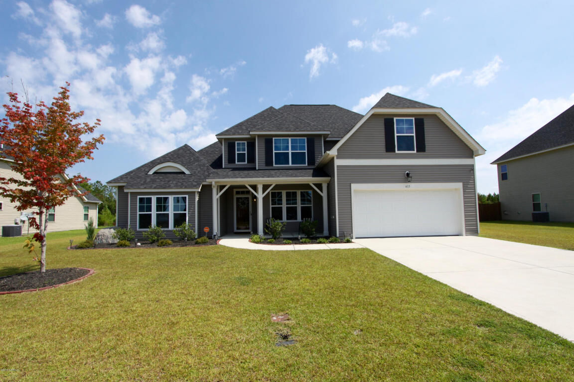 Property Photo:  413 Cyrus Thompson Drive  NC 28546 