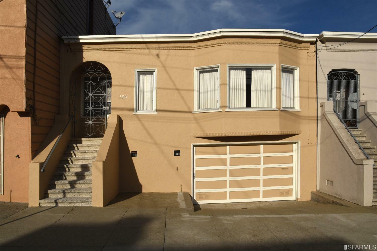 Property Photo: 190 Naples Street CA 94112
