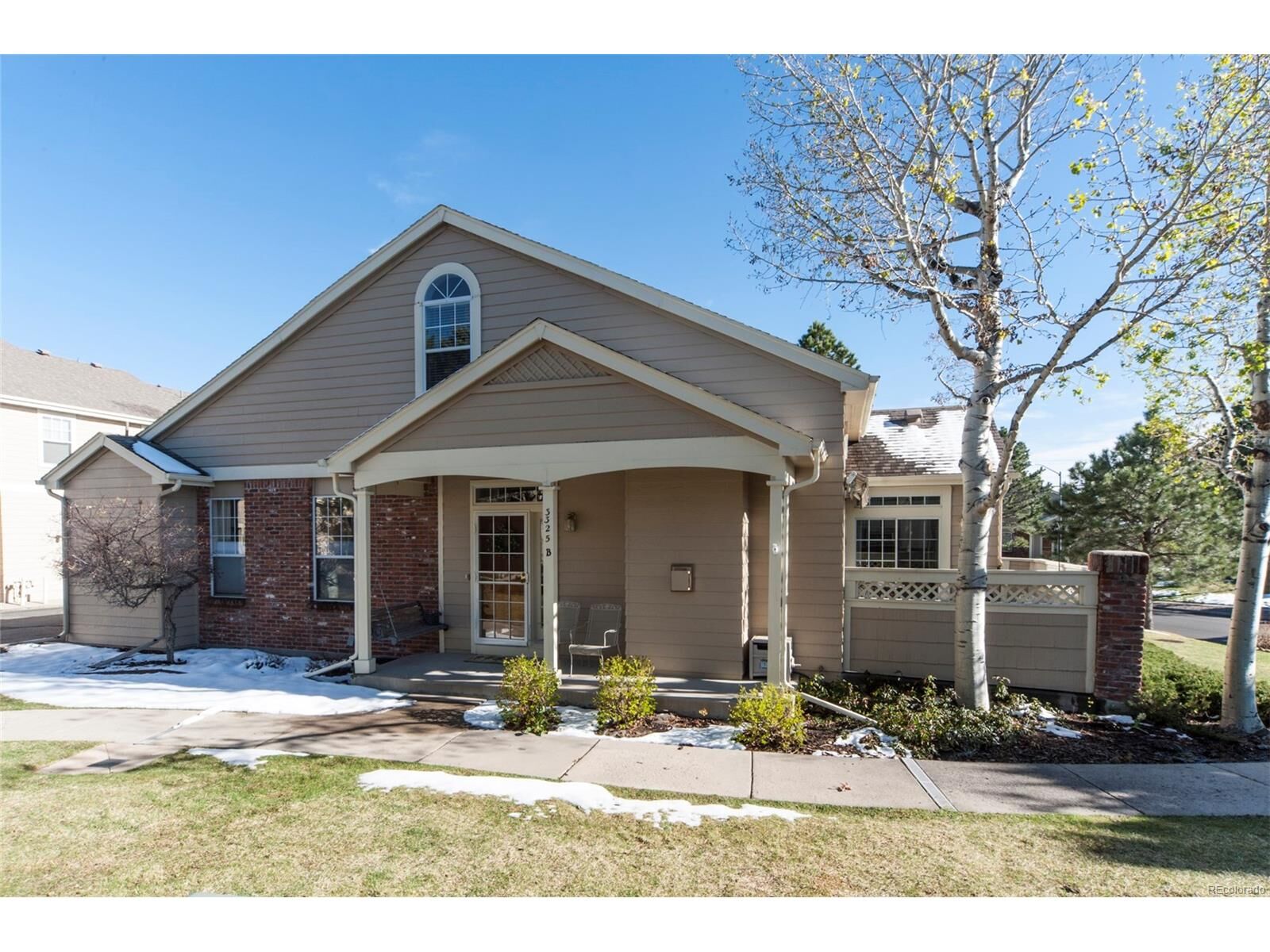 Property Photo: 3325 West 98th Avenue Unit B CO 80031