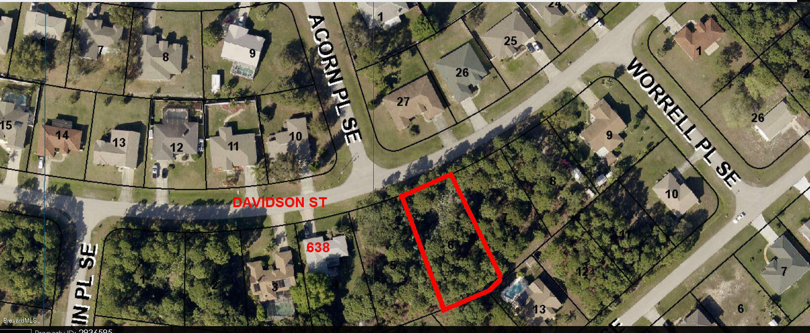 Property Photo:  662 Davidson Street SE  FL 32909 