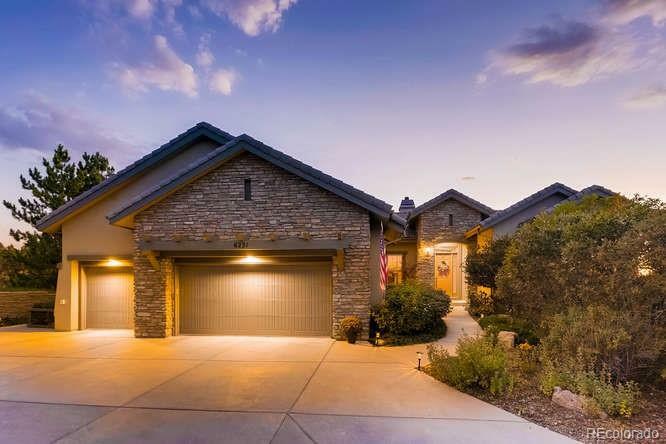 Property Photo: 6231 Oxford Peak Lane CO 80108