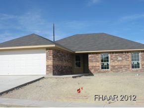 Property Photo: 3603 Llano Estacado Court TX 76549