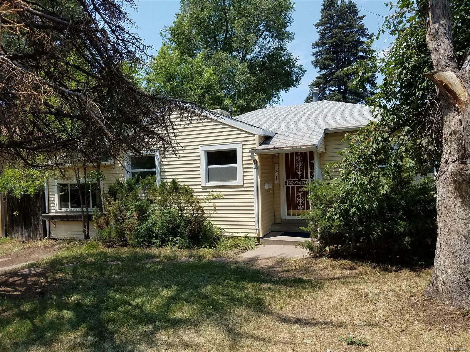 Property Photo: 2401 South Josephine Street CO 80210