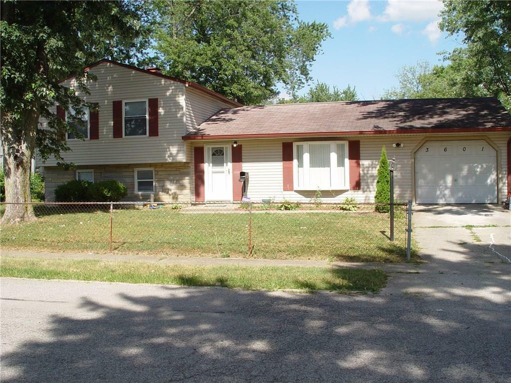 Property Photo:  3601 North Mitchner Avenue  IN 46226 