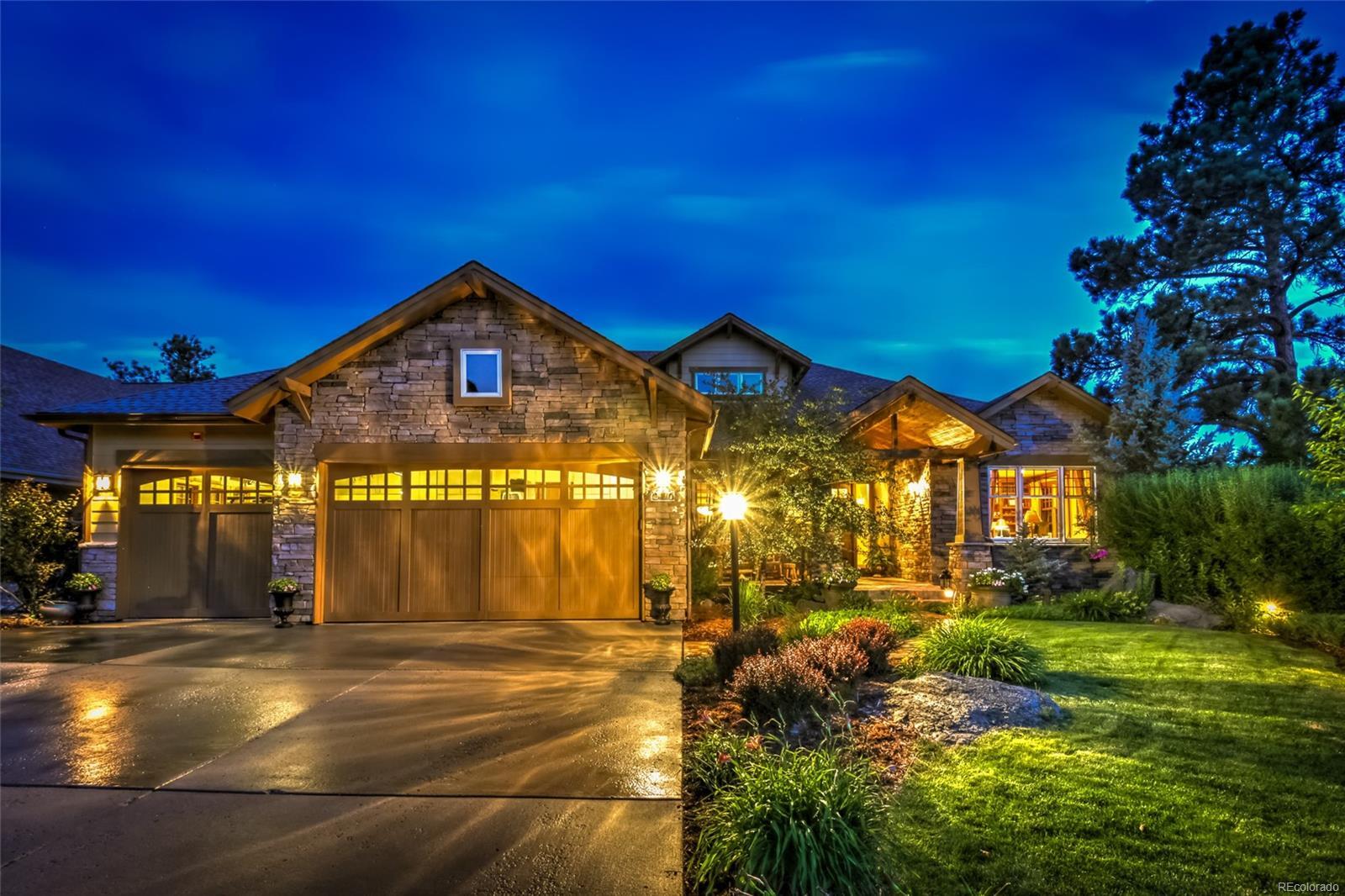 Property Photo: 2470 Oak Vista Court CO 80104