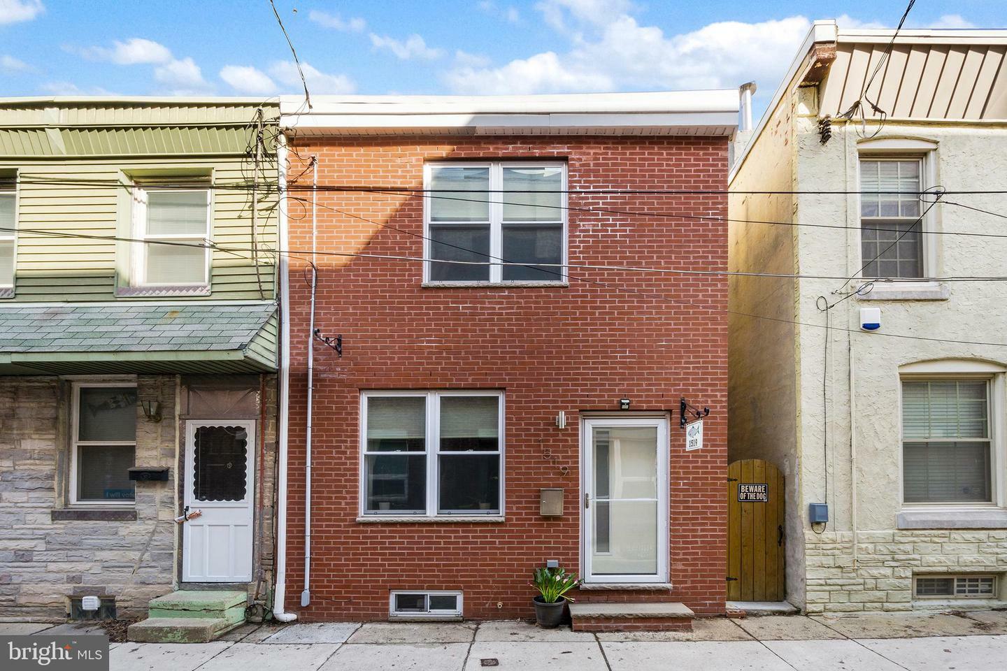 Property Photo: 1519 Earl Street PA 19125