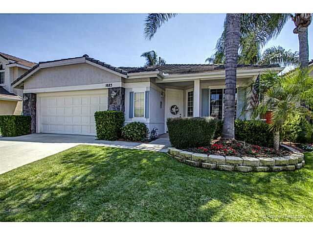 Property Photo:  1683 Turnberry Drive  CA 92069 
