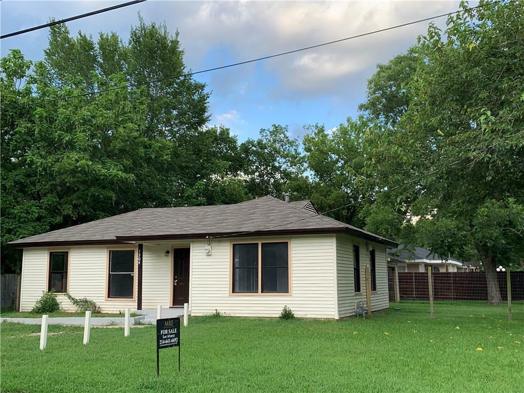 Property Photo: 1504 Memory Lane TX 75217