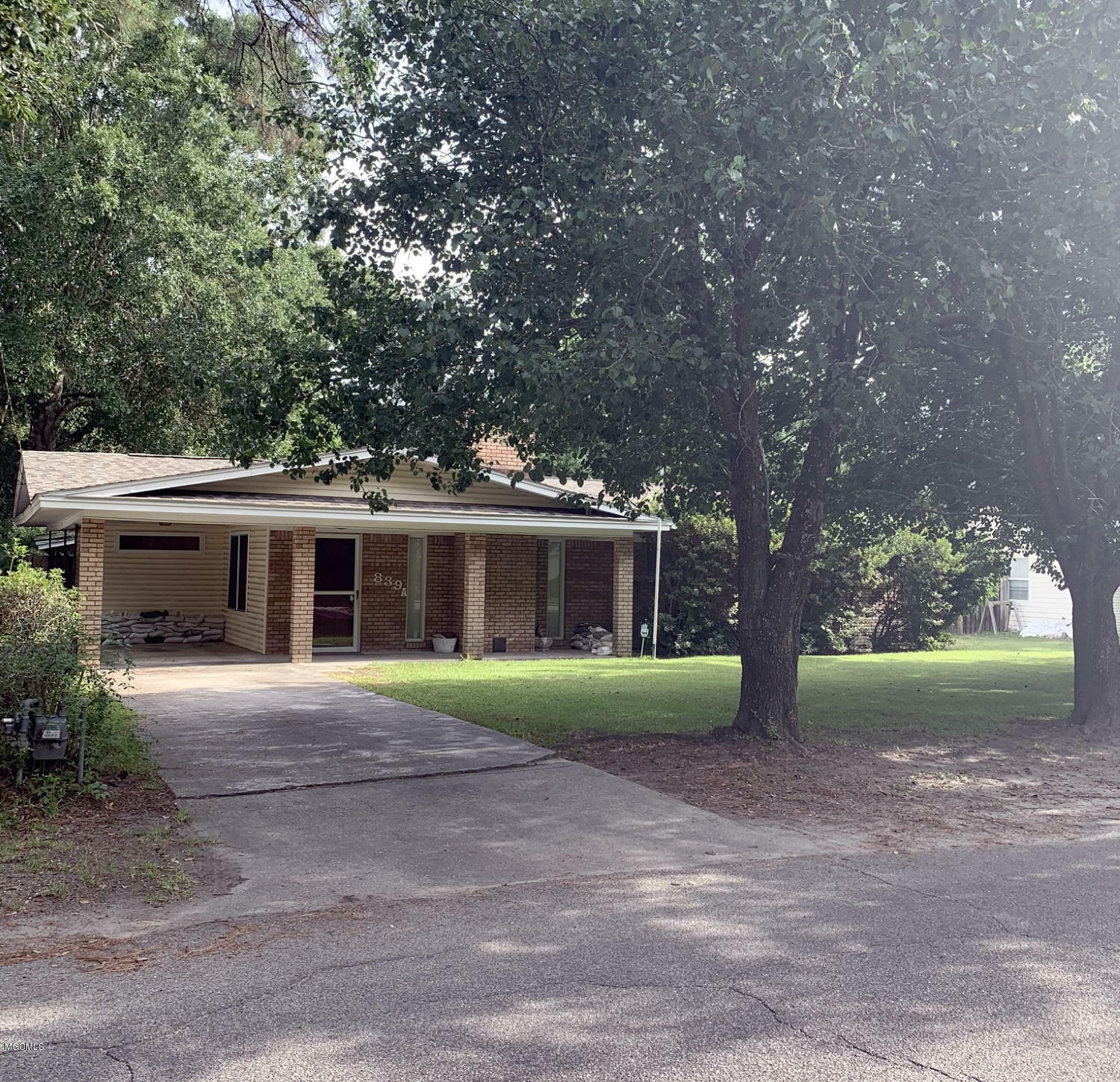 Property Photo: 839A 28th Street MS 39501