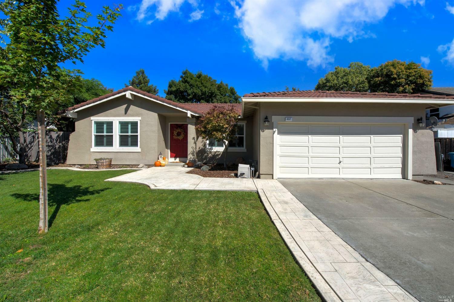 Property Photo:  497 Stonewood Drive  CA 95687 