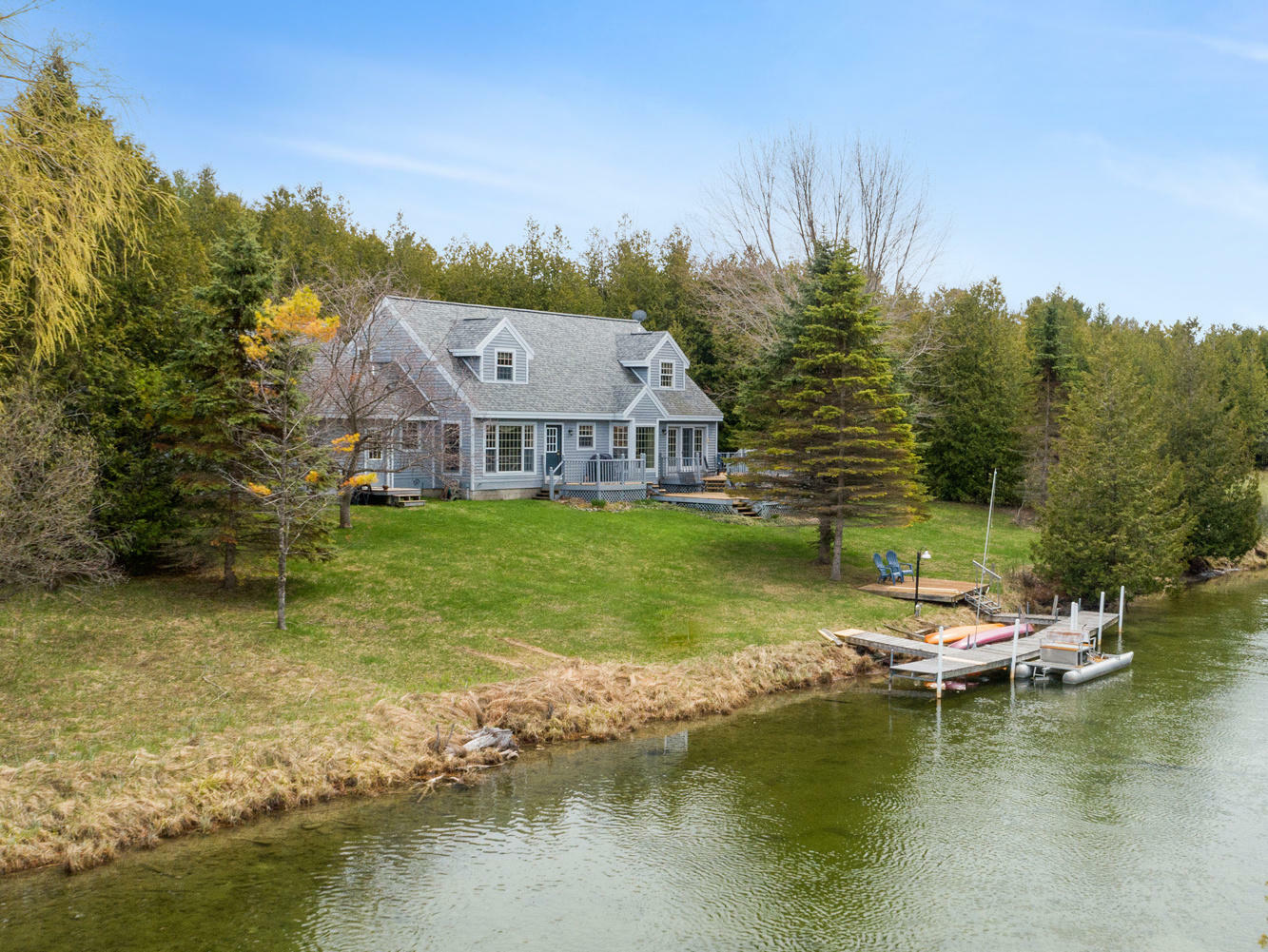 Property Photo:  9147 N Island View Drive  MI 49721 