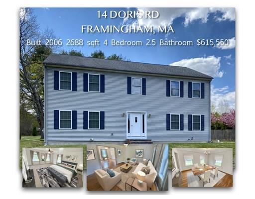 Property Photo: 14 Doris Rd MA 01701