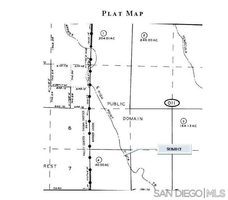 Property Photo: 00 Highway 79 0 CA 92086