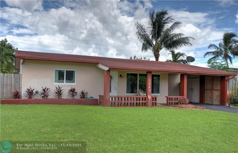 Property Photo: 1540 NE 34th St FL 33064