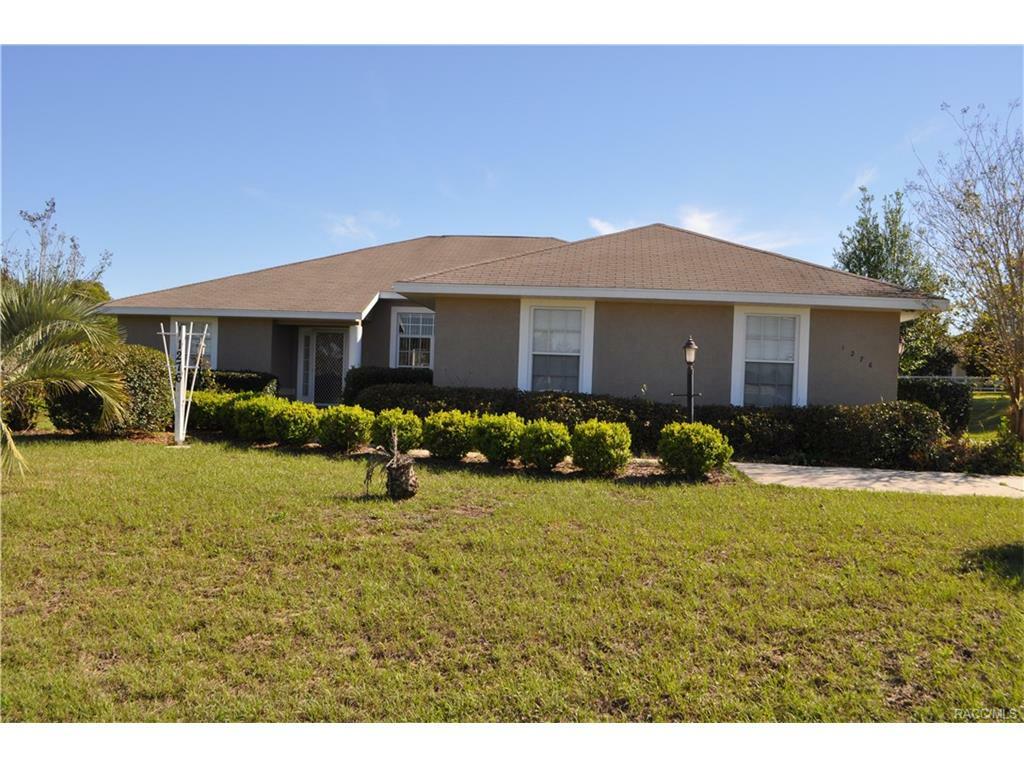 Property Photo:  1276 E Allegrie Drive  FL 34453 