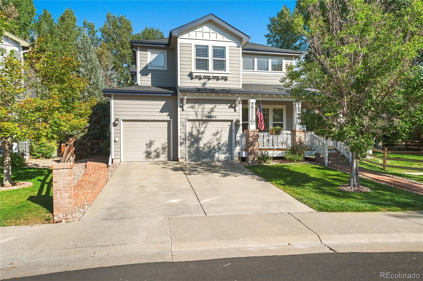 Property Photo: 16364 Flintlock Court CO 80134