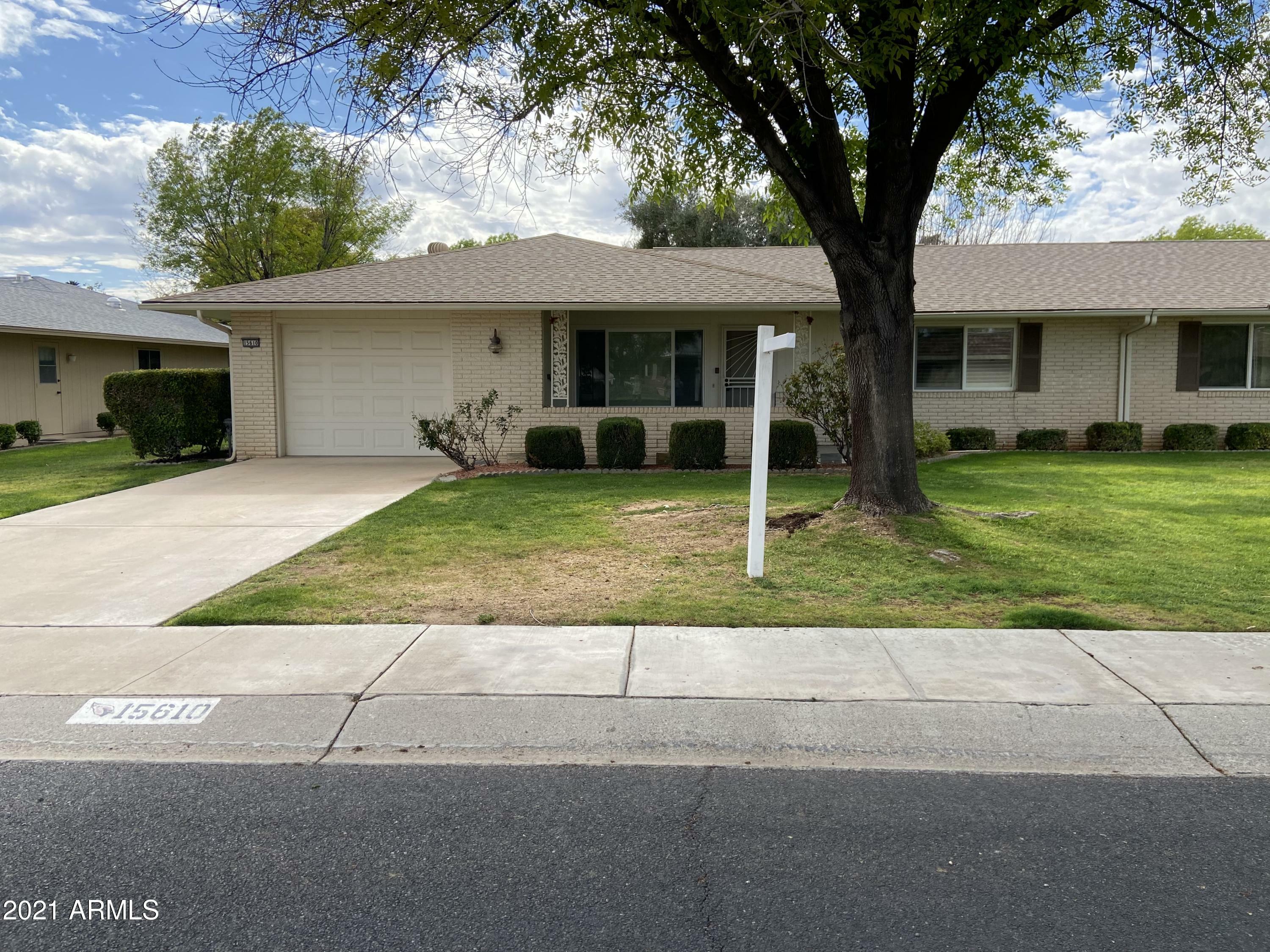Property Photo: 15610 N Cameo Drive AZ 85351
