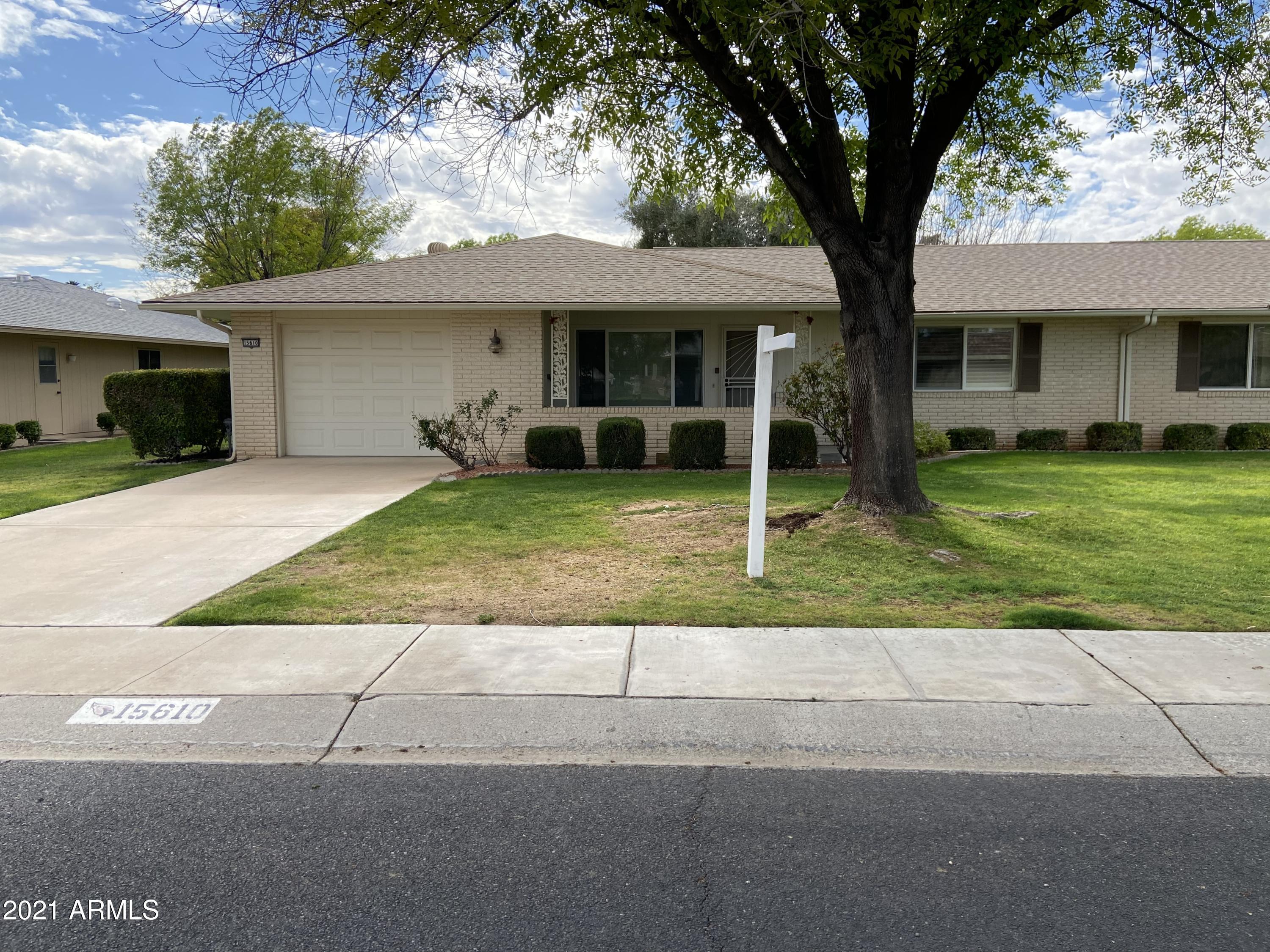 Property Photo: 15610 N Cameo Drive AZ 85351