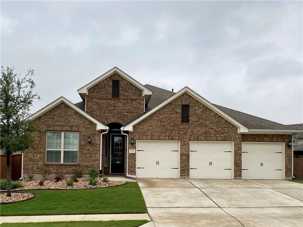 Property Photo: 2624 Catalani Cove TX 78665