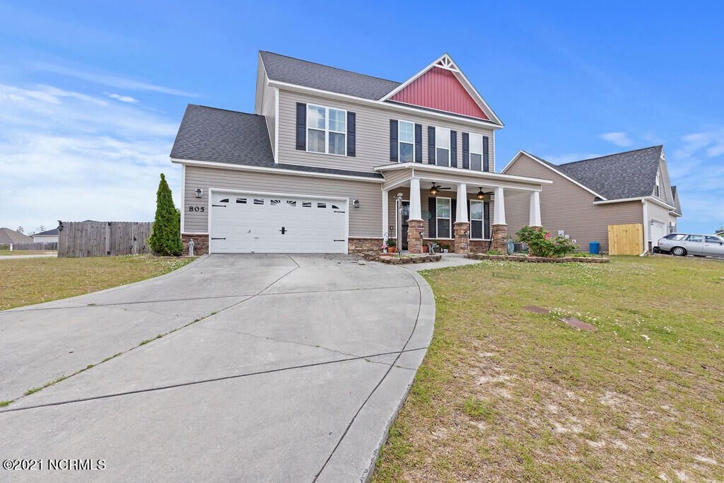 Property Photo:  805 Tuscarora Trail  NC 28546 