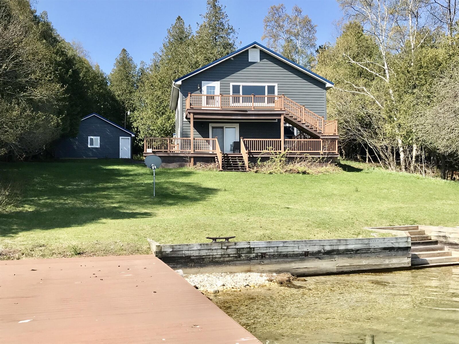 Property Photo:  1801 S Lakeside Rd  MI 49719 