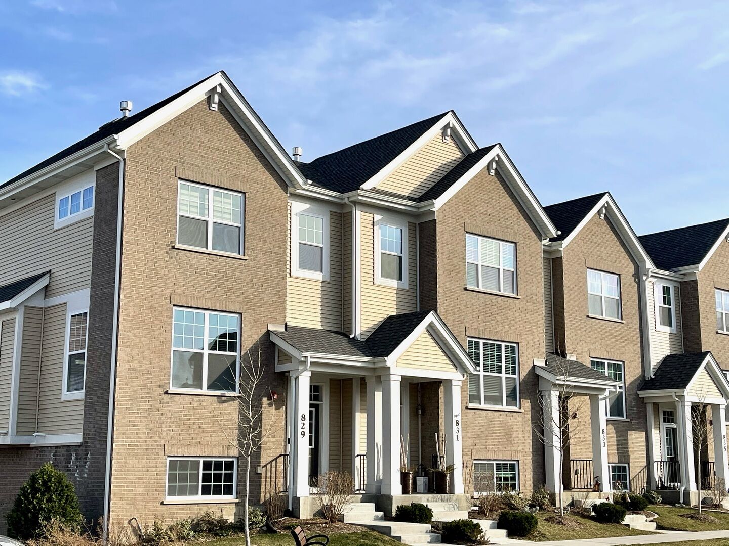 Property Photo: 829 Lexington Circle East IL 60016