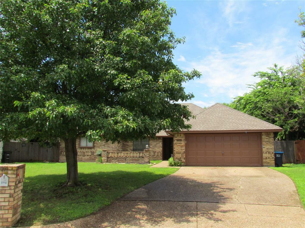 Property Photo:  7716 Harmony Drive  TX 76133 