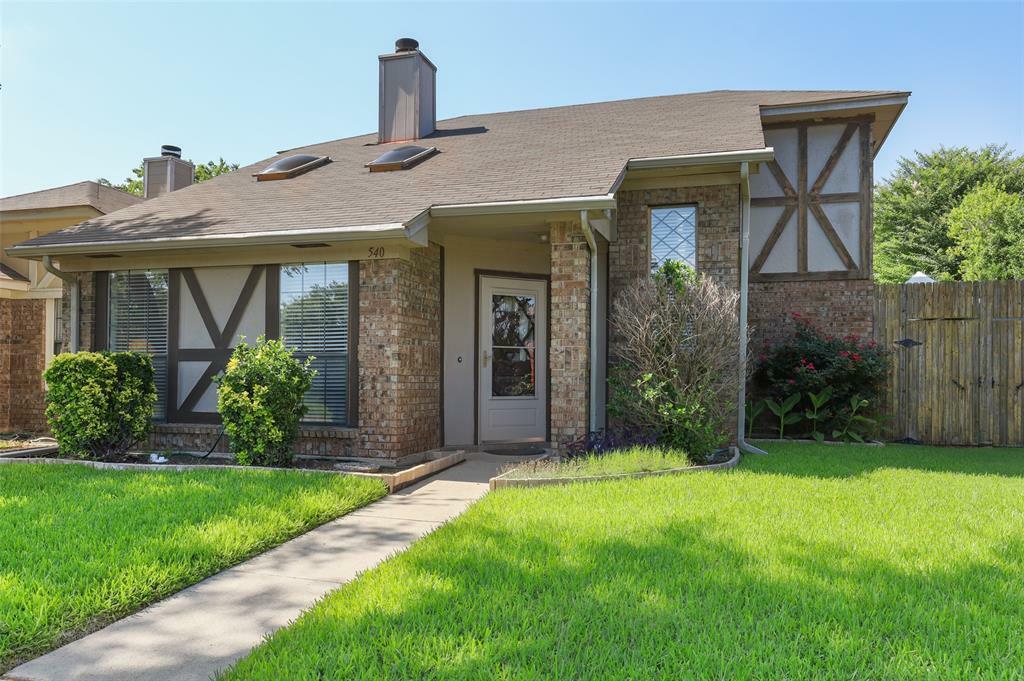 Property Photo:  540 Kirkland Drive  TX 75019 