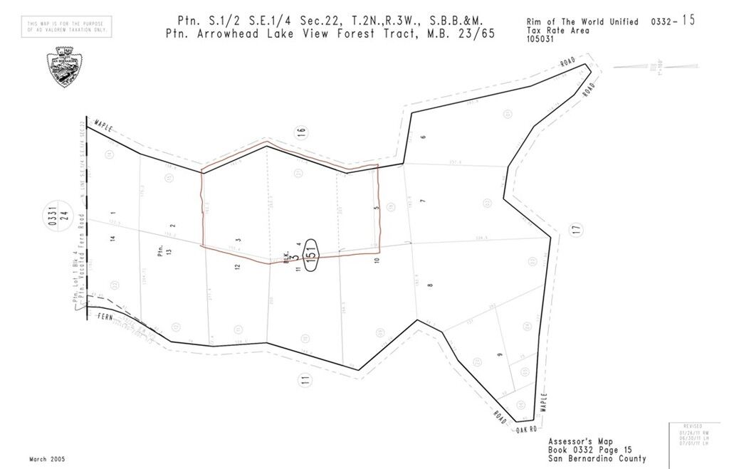 Property Photo: 752 Maple Road CA 92385