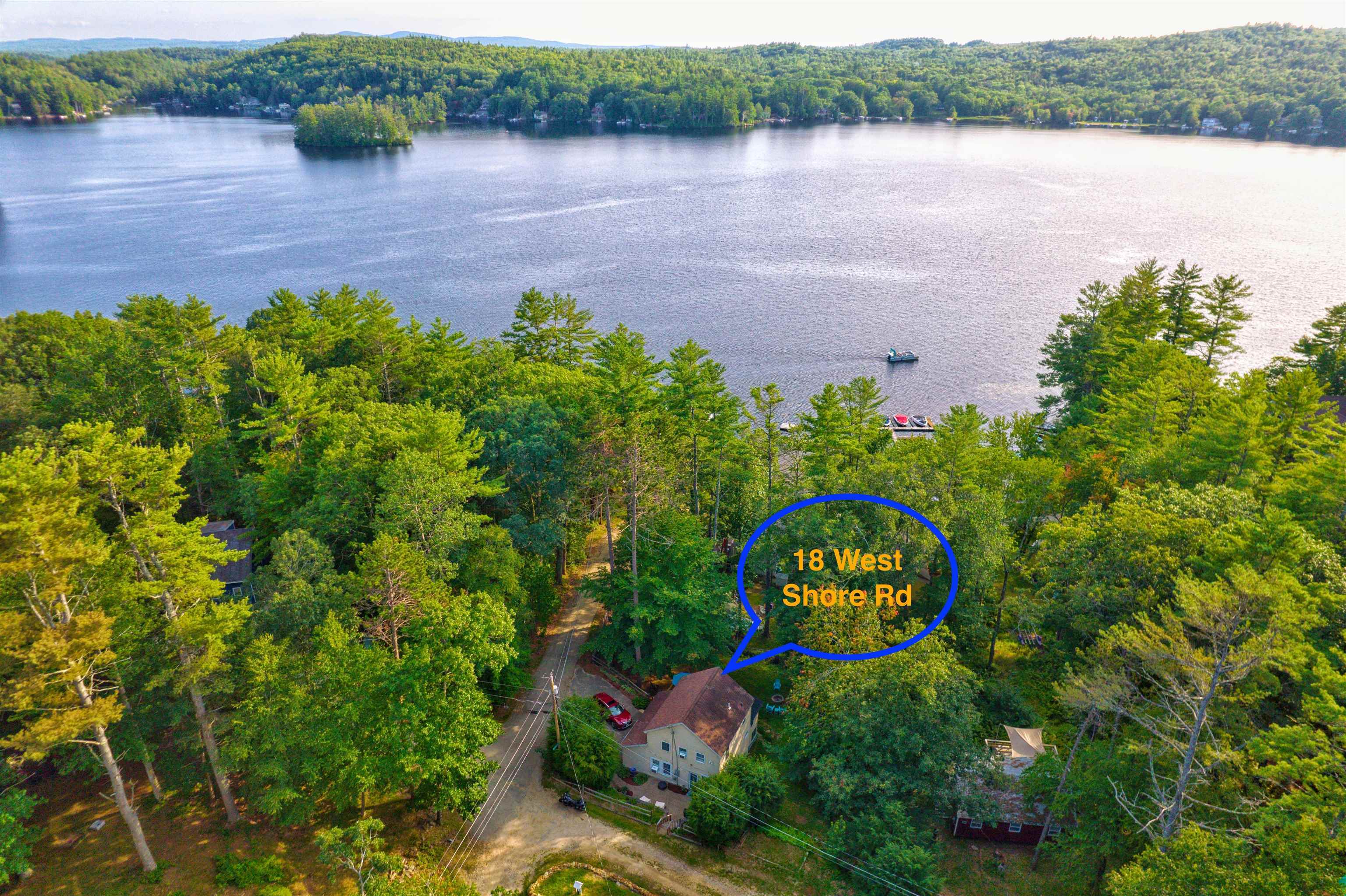 Property Photo: 18 West Shore Road NH 03225