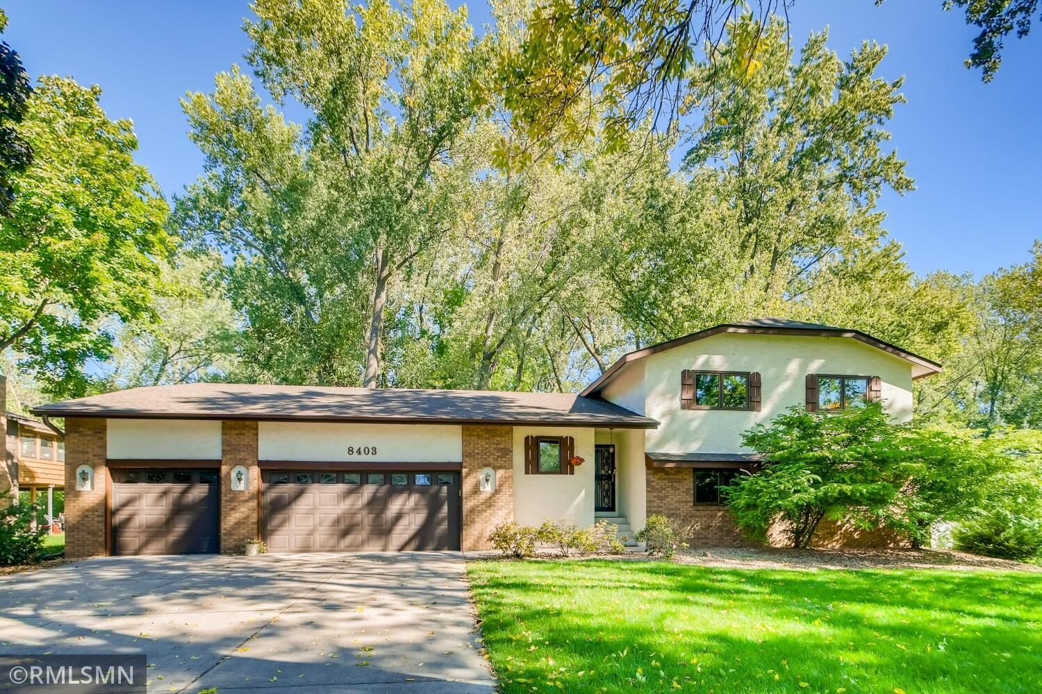 Property Photo:  8403 Mississippi Boulevard NW  MN 55433 