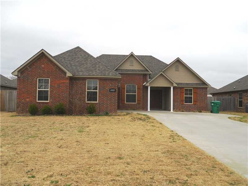 Property Photo:  6042 Cord Avenue  AR 72762 