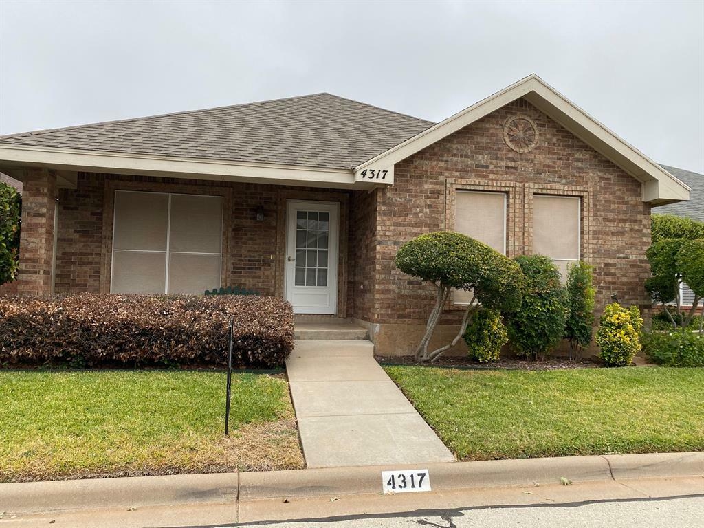 Property Photo:  4317 Garden Grove Lane  TX 79606 