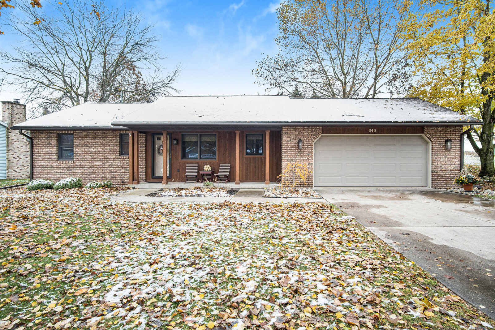 Property Photo:  640 Apache Drive  MI 49412 