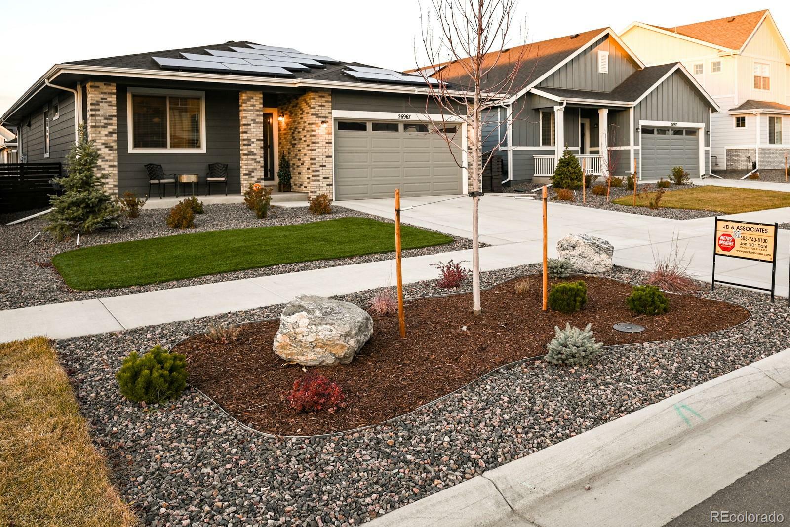 Property Photo: 26967 E Maple Avenue CO 80018