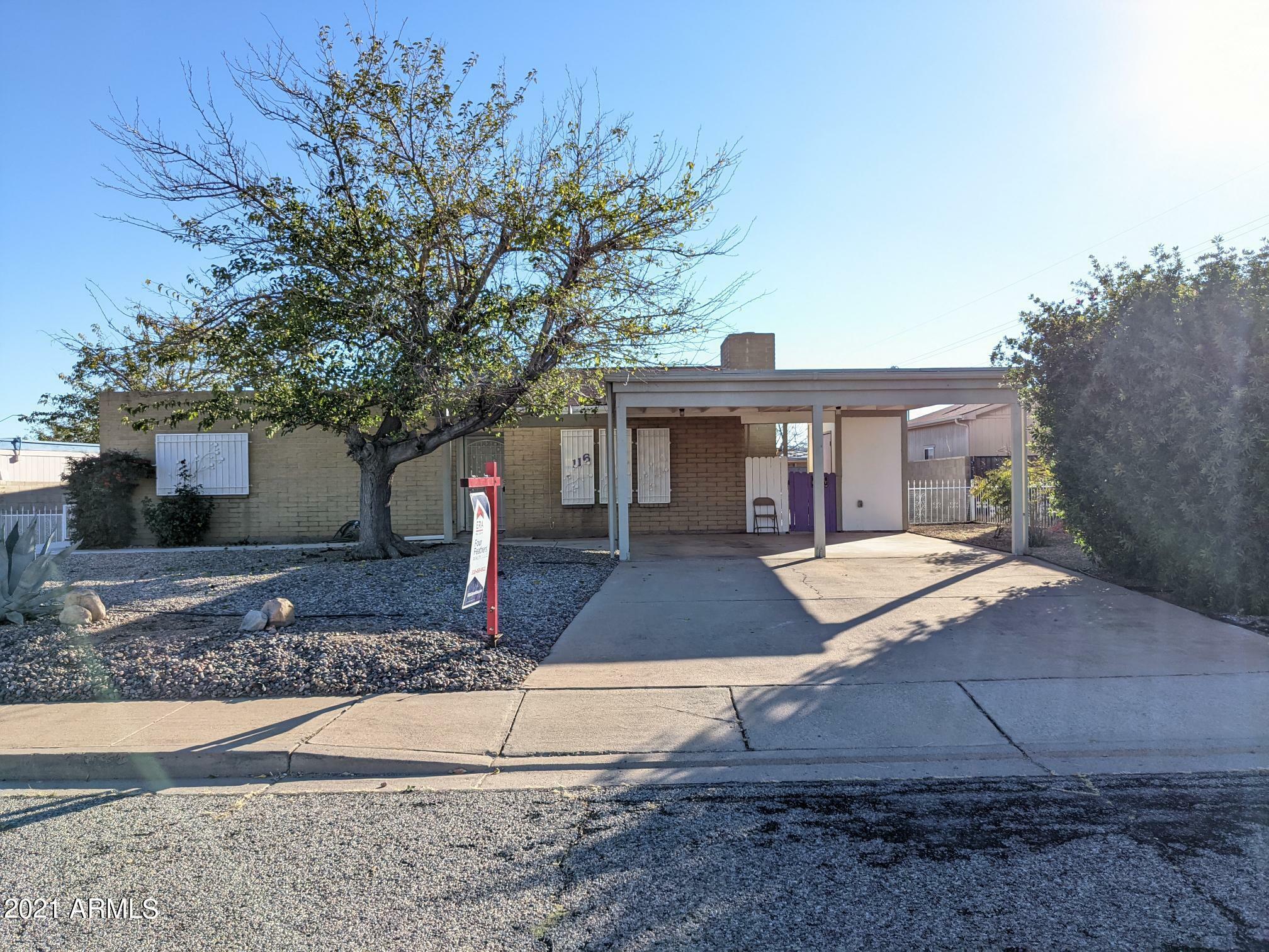 Property Photo:  116 Judd Street  AZ 85635 