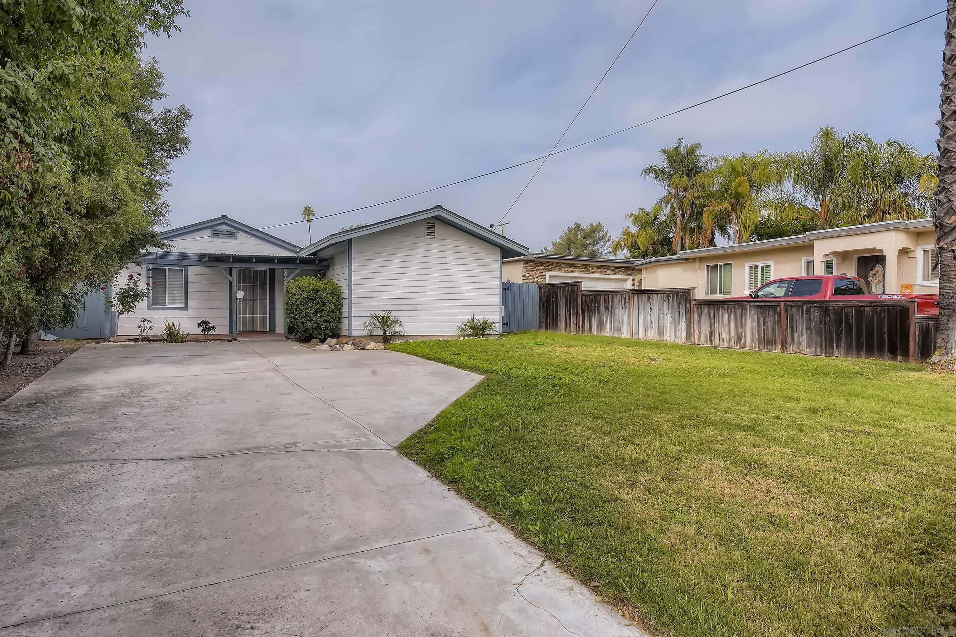 Property Photo: 4640 Harbinson Ave. CA 91942