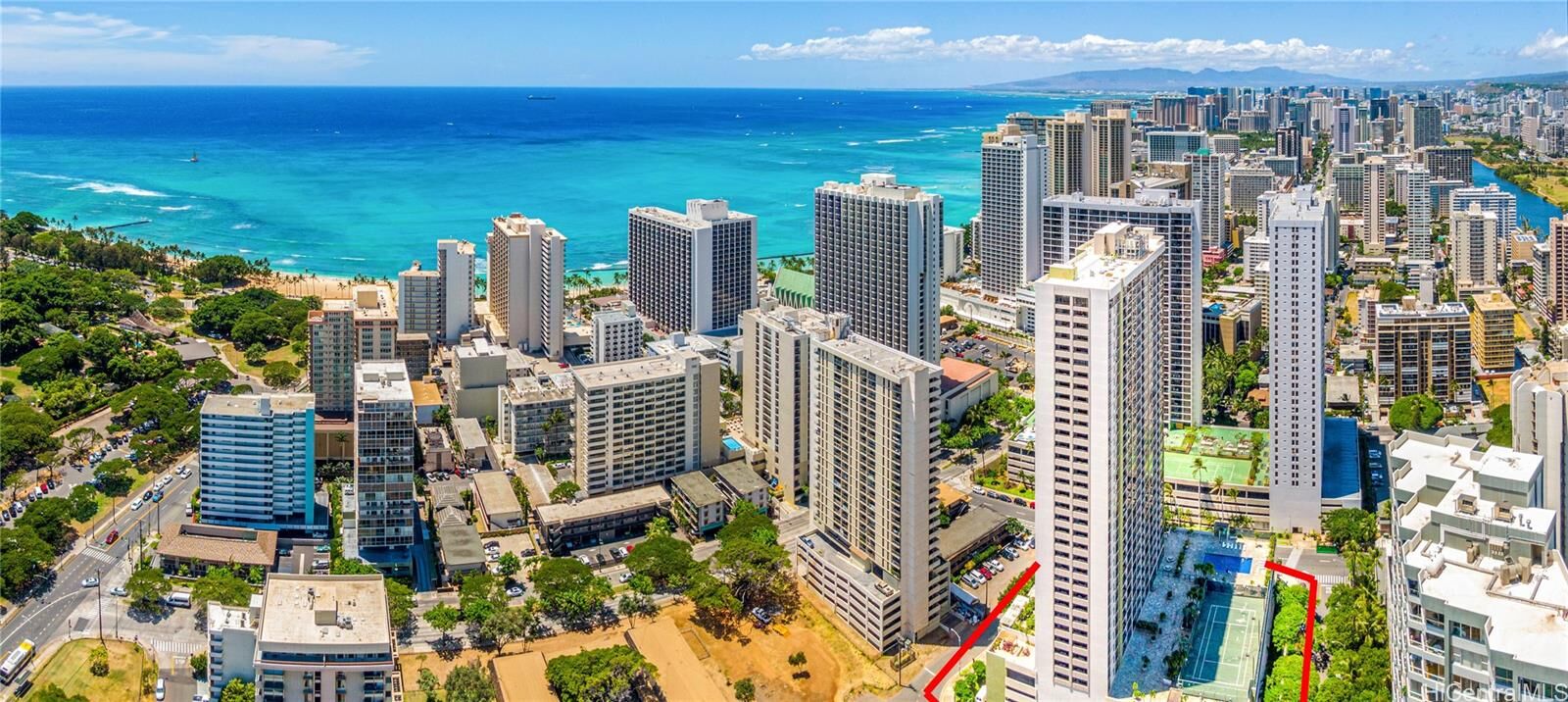 Property Photo:  229 Paoakalani Avenue 2310 (Nuc)  HI 96815 