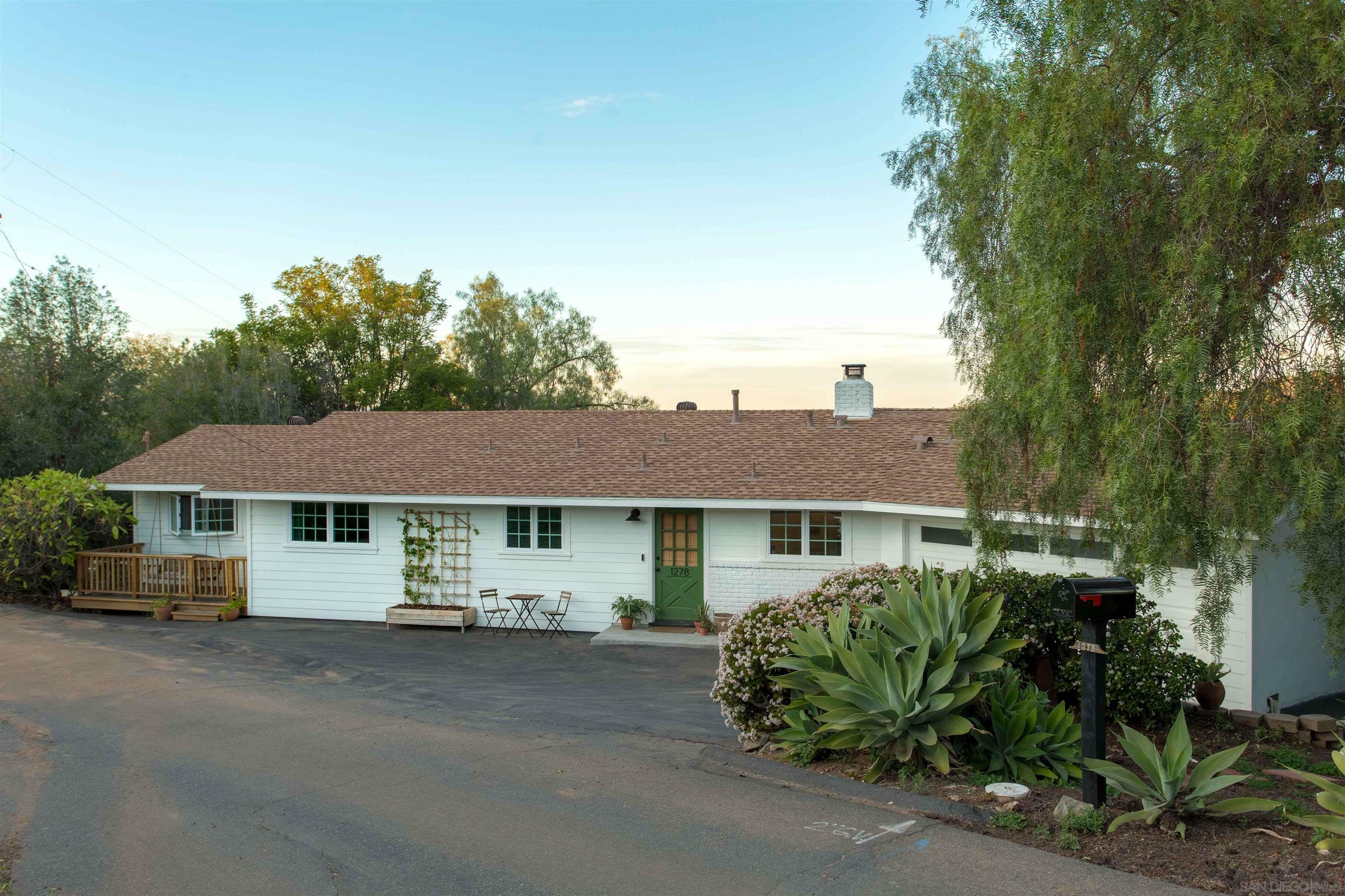 Property Photo:  1278 Alta Vista Dr.  CA 92084 