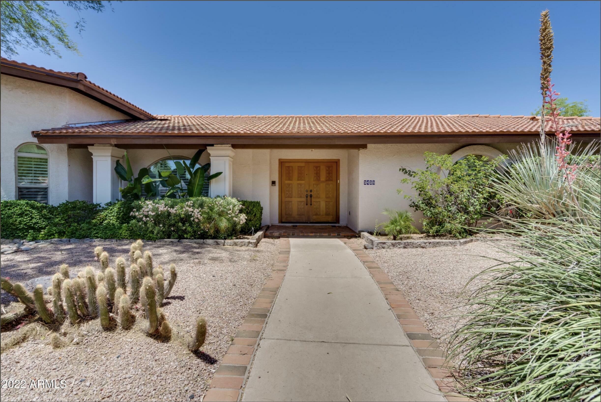 Property Photo: 5458 E Cholla Street AZ 85254