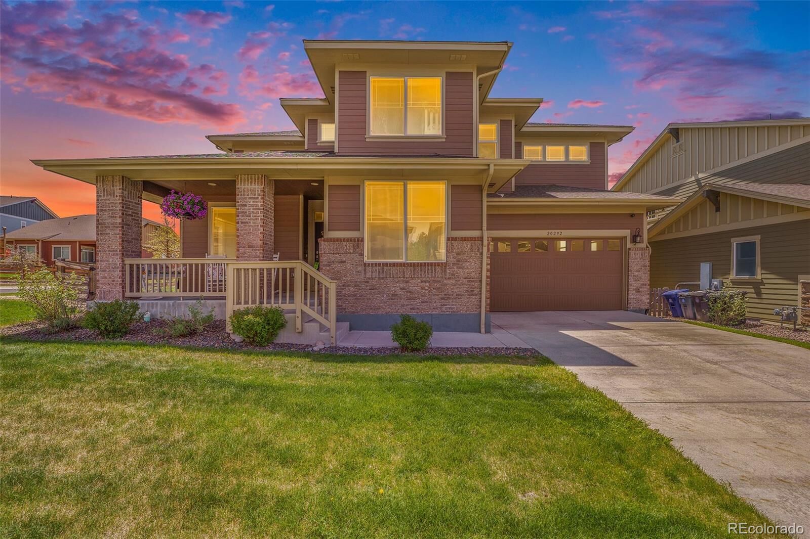 Property Photo: 20292 Spruce Point Place CO 80134