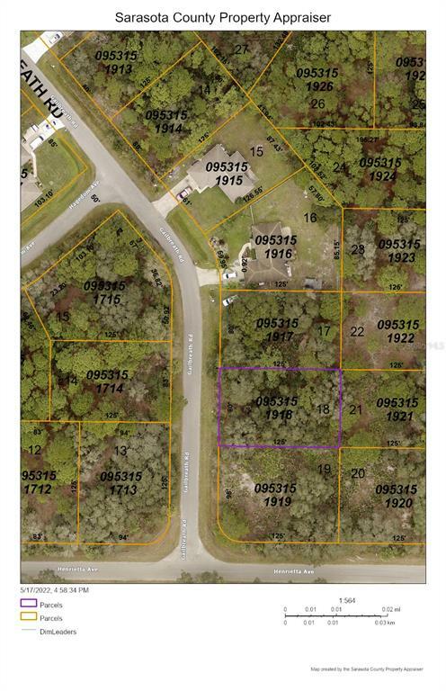 Property Photo: Gailbreath Lot 18 Road FL 34291