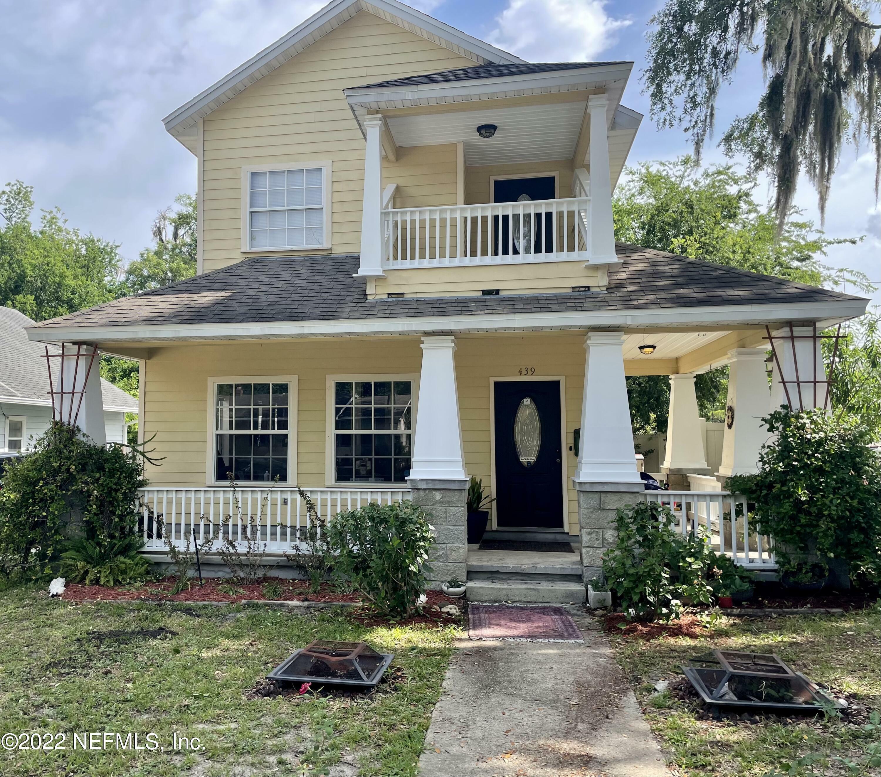 Property Photo:  439 Alder Street  FL 32206 