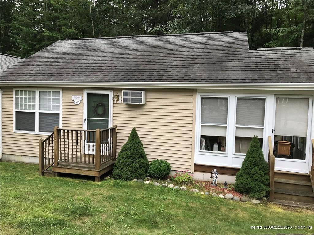 Property Photo: 412 Post Road 265 ME 04090