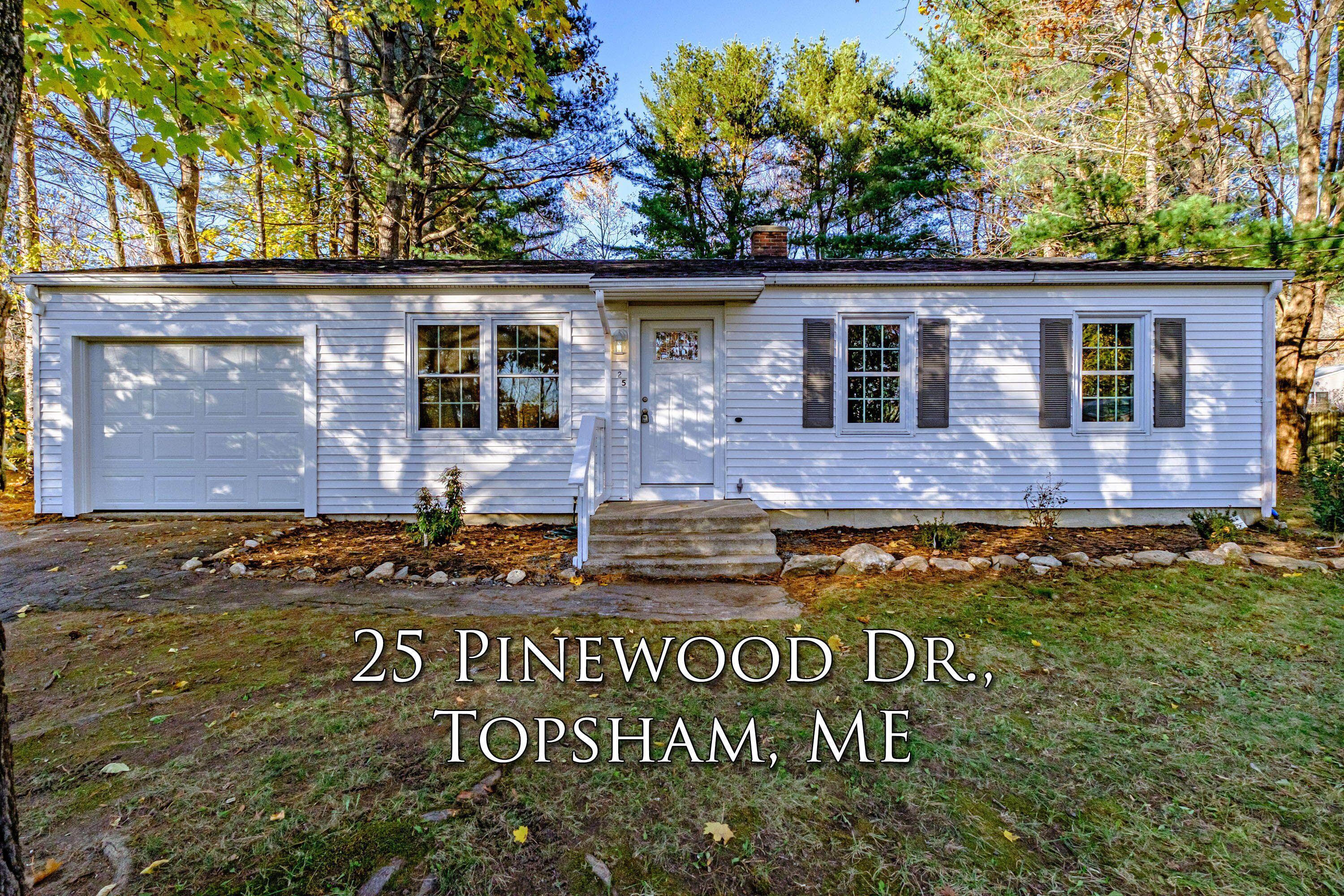 Property Photo: 25 Pinewood Drive ME 04086