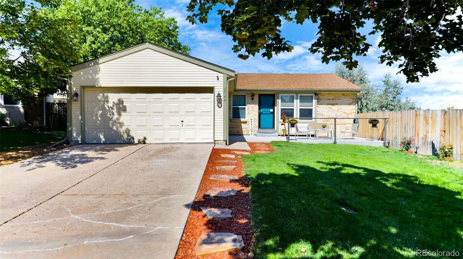 Property Photo: 2749 S Truckee Street CO 80013